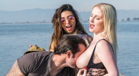 guy cums on cute fat girlie after banging her very well porno image