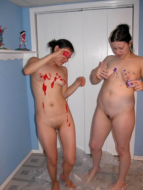nice czech nymphos gape their asses with ass plug and fat dildos art nude pic